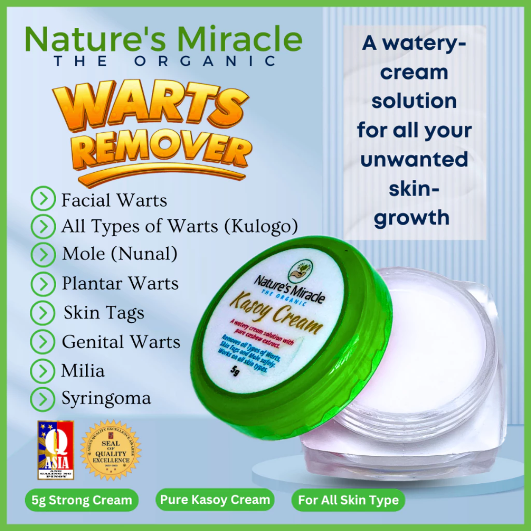 Miracle Kasoy Cream Original Wart Removal Skin